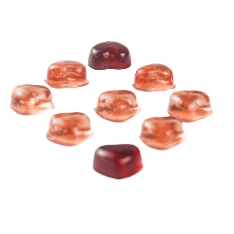 Hot Selling Customizable Halal Sour Candy Fruity Flavor Hard Gummy Candy in Box or Bag Packaging Free Sample Available - 图片 2
