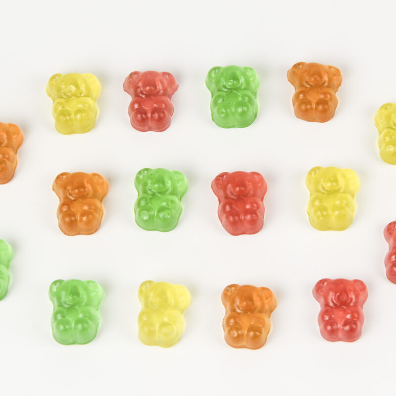 Hot Selling Customizable Halal Sour Candy Fruity Flavor Hard Gummy Candy in Box or Bag Packaging Free Sample Available - 图片 4