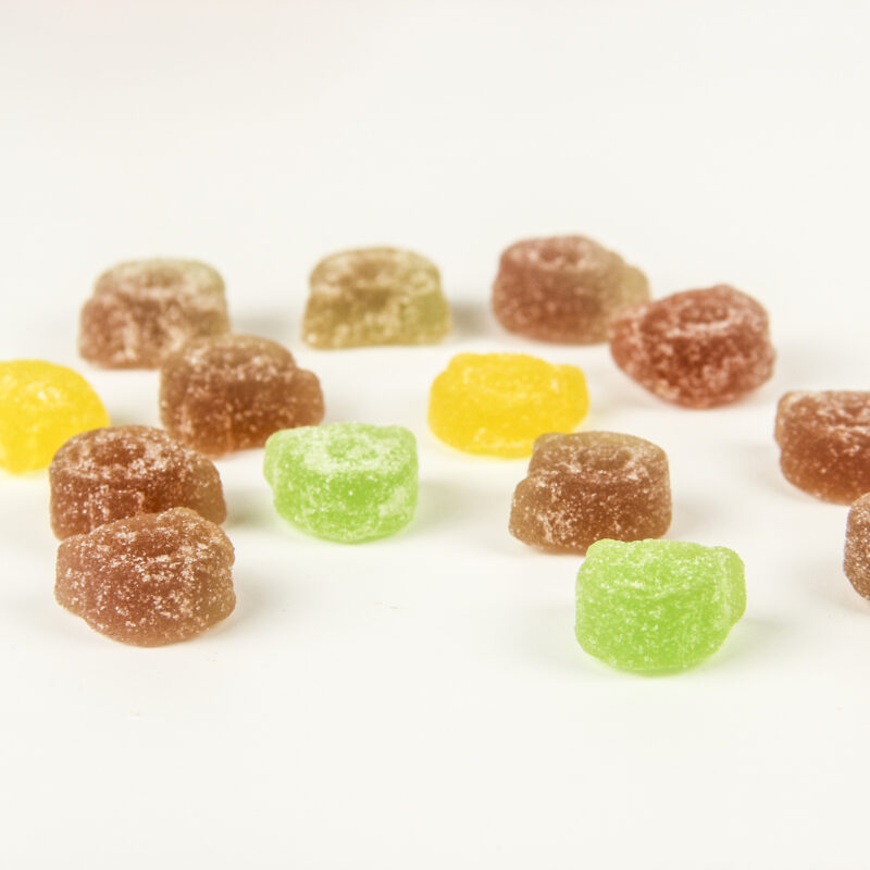 Gelatinized Fruit-flavored Gummy Candies with Vitamin C Boost Mixed Powder Candy Halal Certified - 图片 5