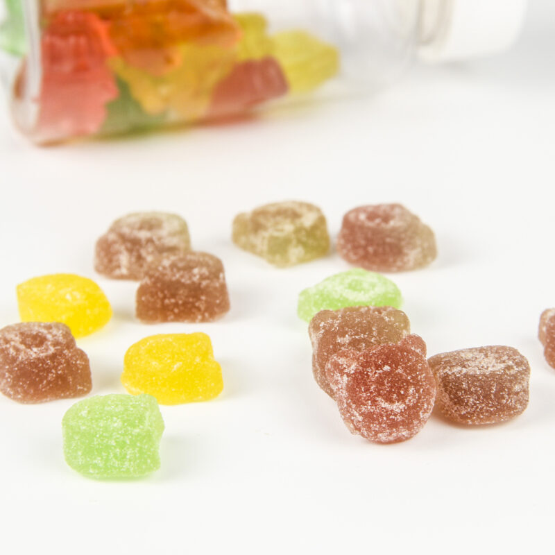 Hot Selling Customizable Halal Sour Candy Fruity Flavor Hard Gummy Candy in Box or Bag Packaging Free Sample Available - 图片 2