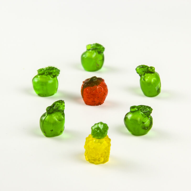 4D OEM Ashwagandha Gummies Vitamin Infused 4D Jelly Pectin Gummy Candy - 图片 4
