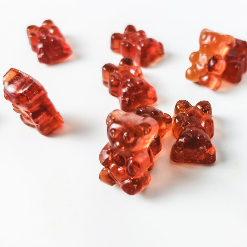Wholesale 4D Halal Bulk Gummy Bears Candy Custom Colorful Mixed Fruit Flavoured Box Bottle Ball Sweet Fruity Taste Sugar - 图片 2